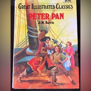 Great Illustrated Classics - Peter Pan by J. M. Barrie - Hardcover